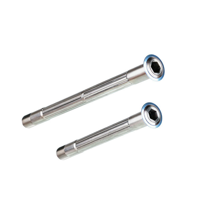 Chaser Ultra-Light Titanium Thru Axle Set – Pinarello DOGMA F-Series Compatible – 34g / Pair