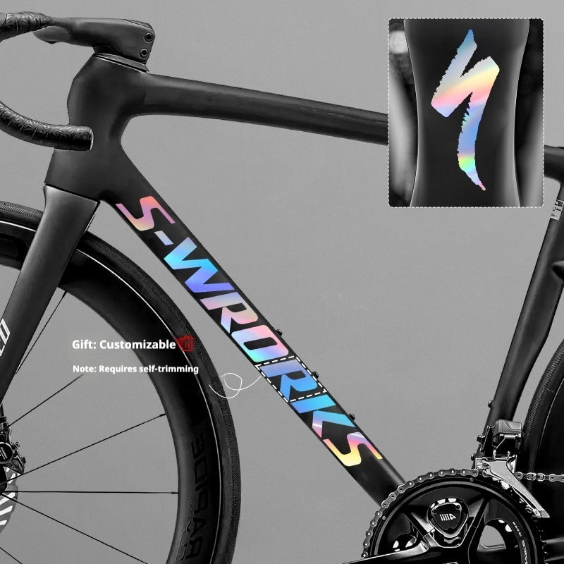Tarmac SL8 Logo Decal Stickers – 2 Down Tube + 1 Head Tube for Specialized S-WORKS