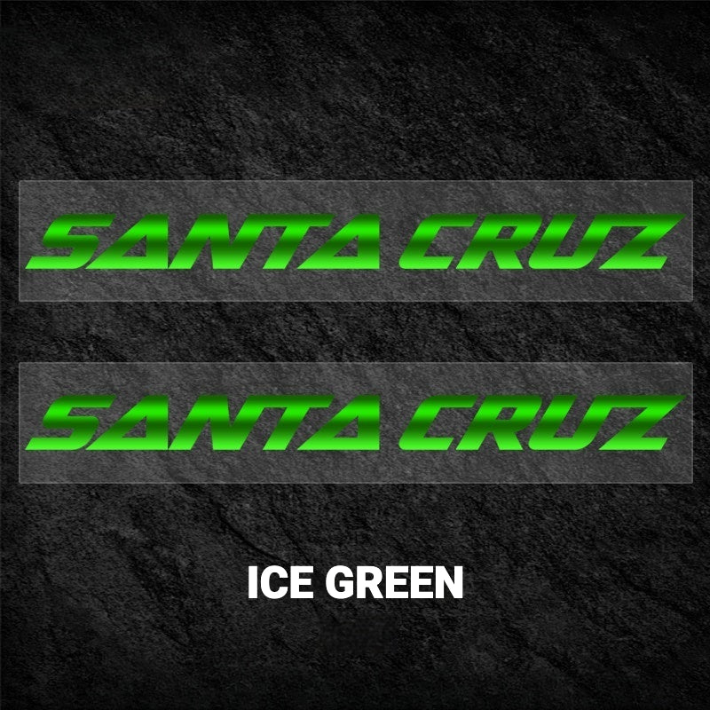 SANTA CRUZ 5010 Frame Logo Decal Kit | Custom Color Change Trail MTB Sticker