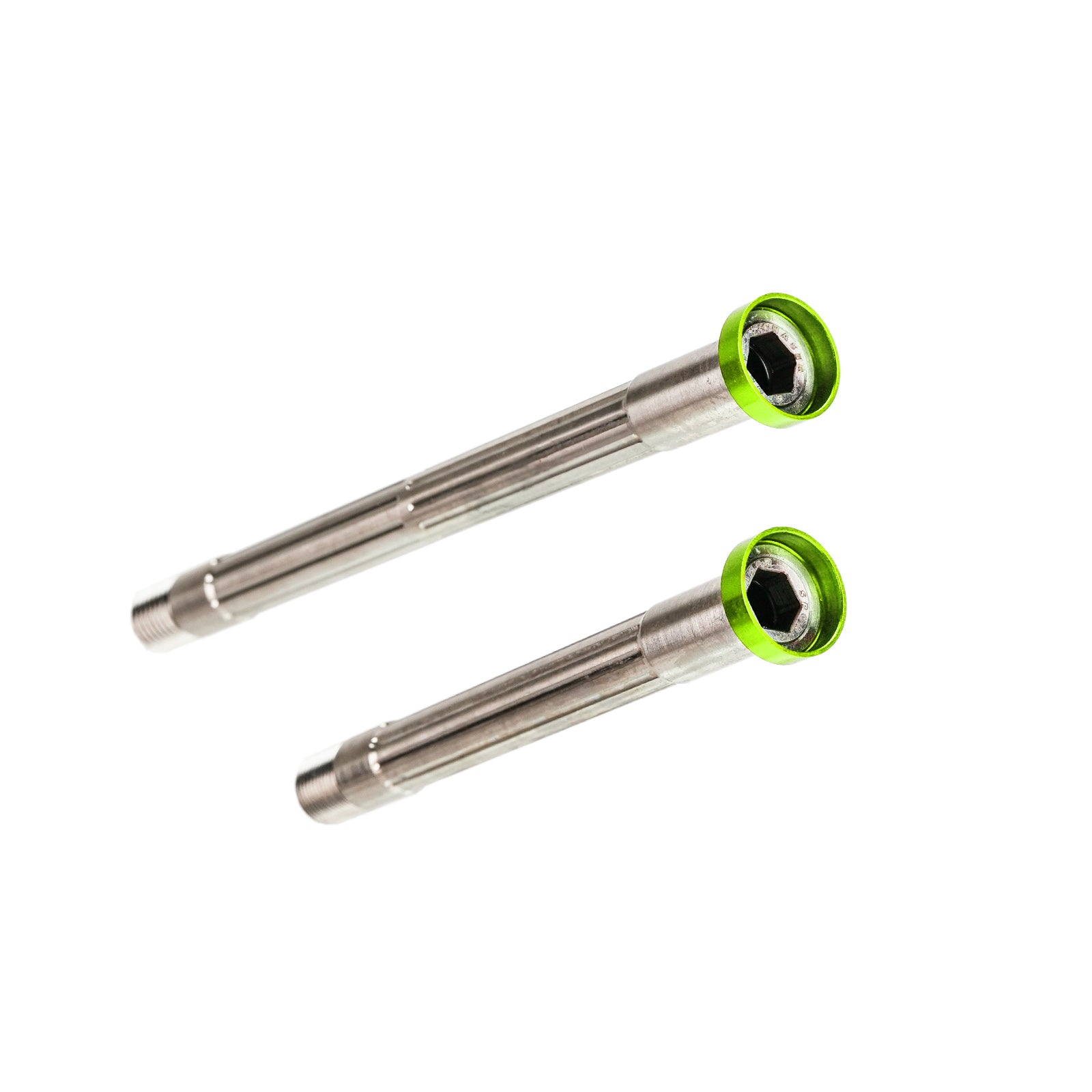 Chaser Ultralight Titanium Thru Axle Set | For SEKA Spear & Exceed Road Bikes (34g)