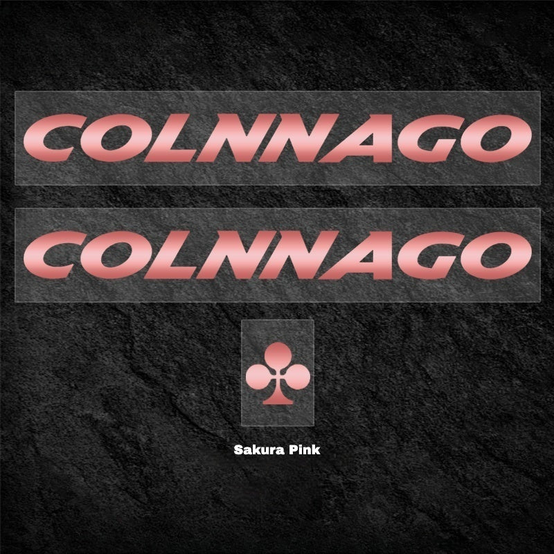 Colnago Y1RS Down Tube Logo Color Decal|Waterproof & UV Resistant|Custom Options Available