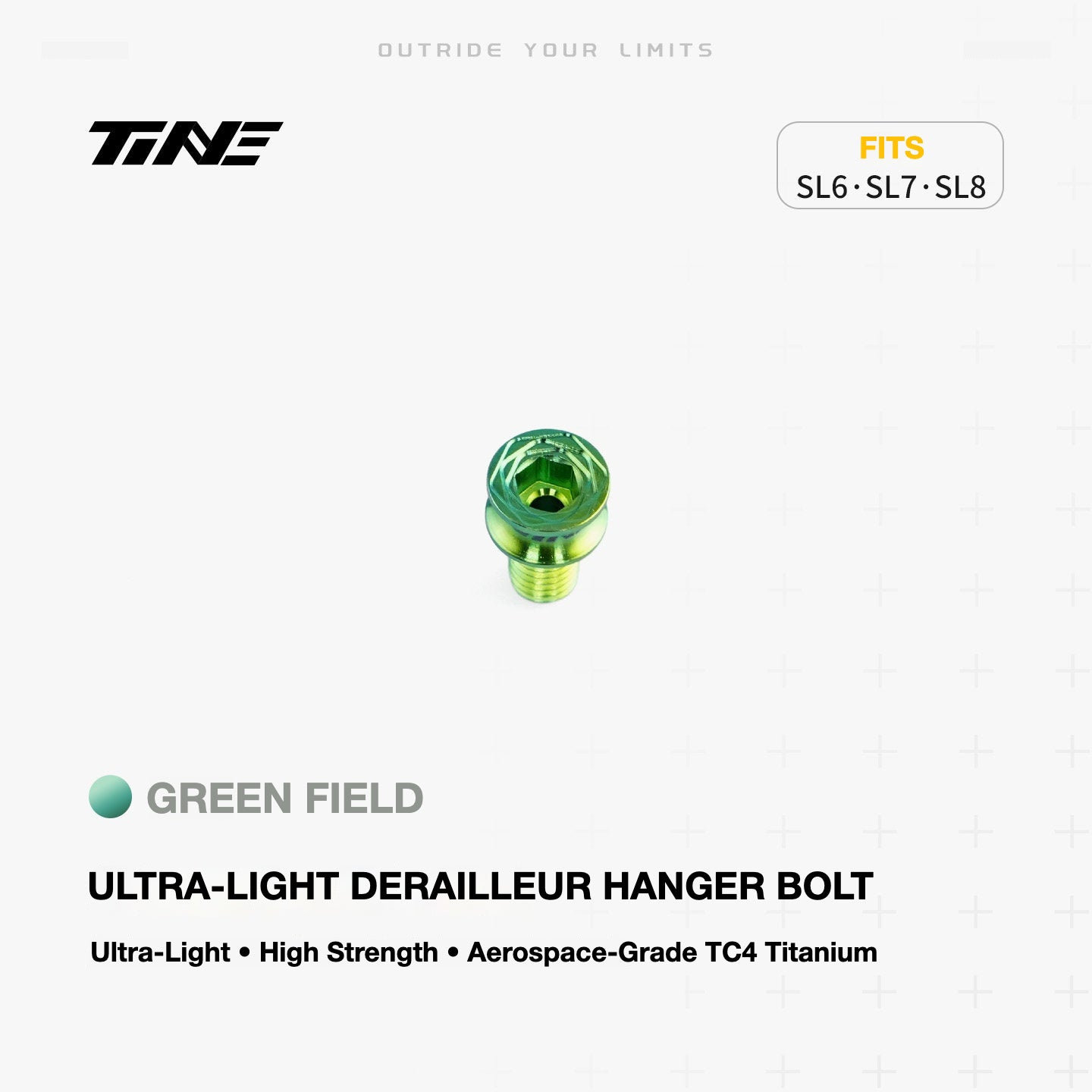 TiNE Ultra-Light Titanium Rear Derailleur Hanger Bolts for Specialized Tarmac SL6 SL7 SL8 | 0.9g
