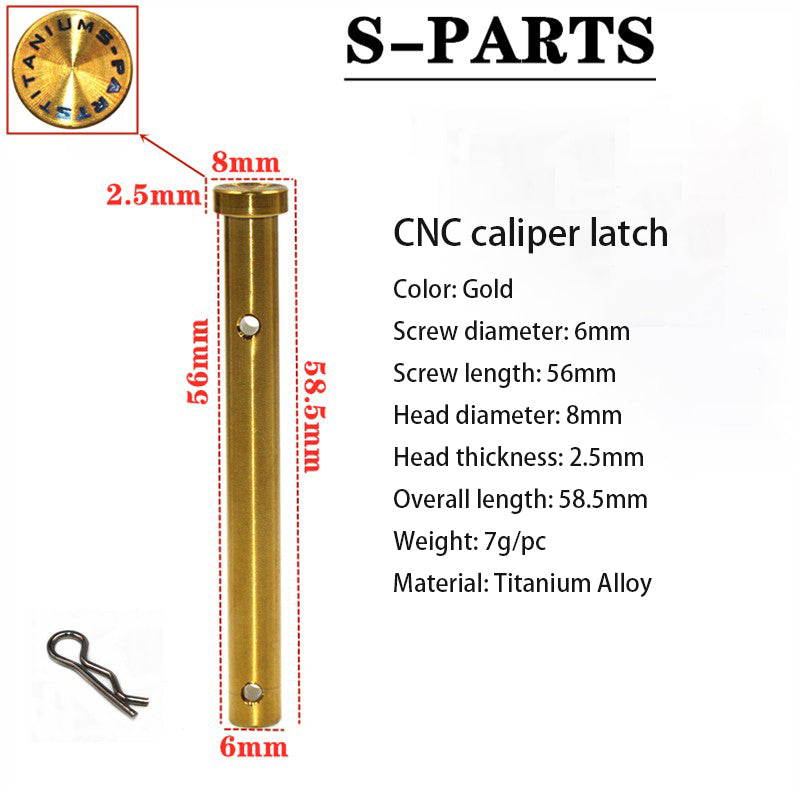 S-parts brebo 901 fermo pinza FR6 F101 in lega di titanio grande fermo granchio Stan