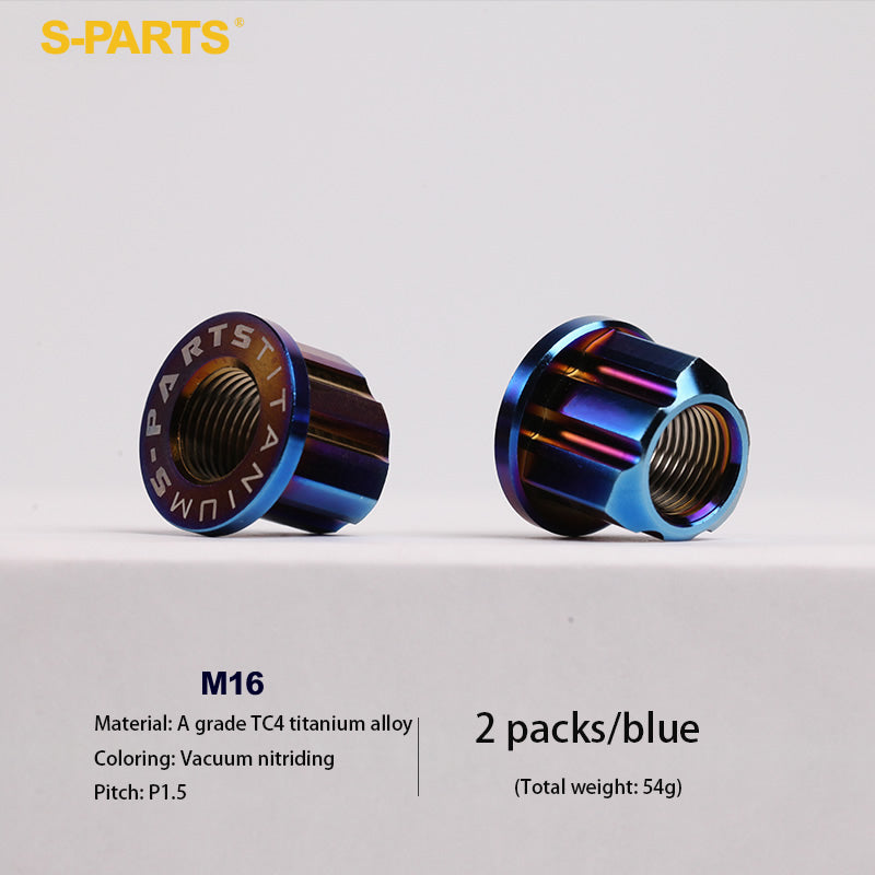 S-parts A3 series M16/18/20 titanium alloy rotor motor nuts electric motorcycle