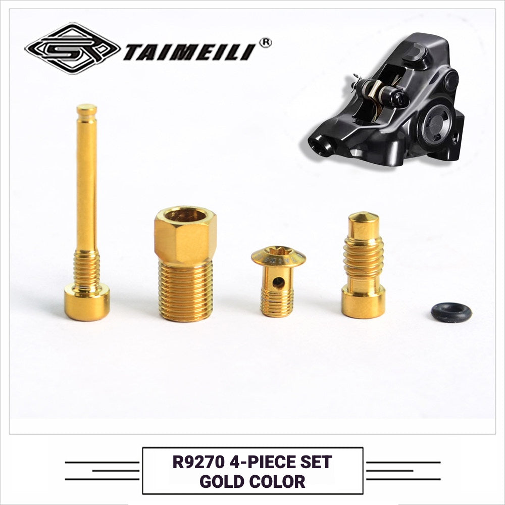 TAIMEILI Titanium Bolt Kit for Shimano R9270 Single Brake Caliper