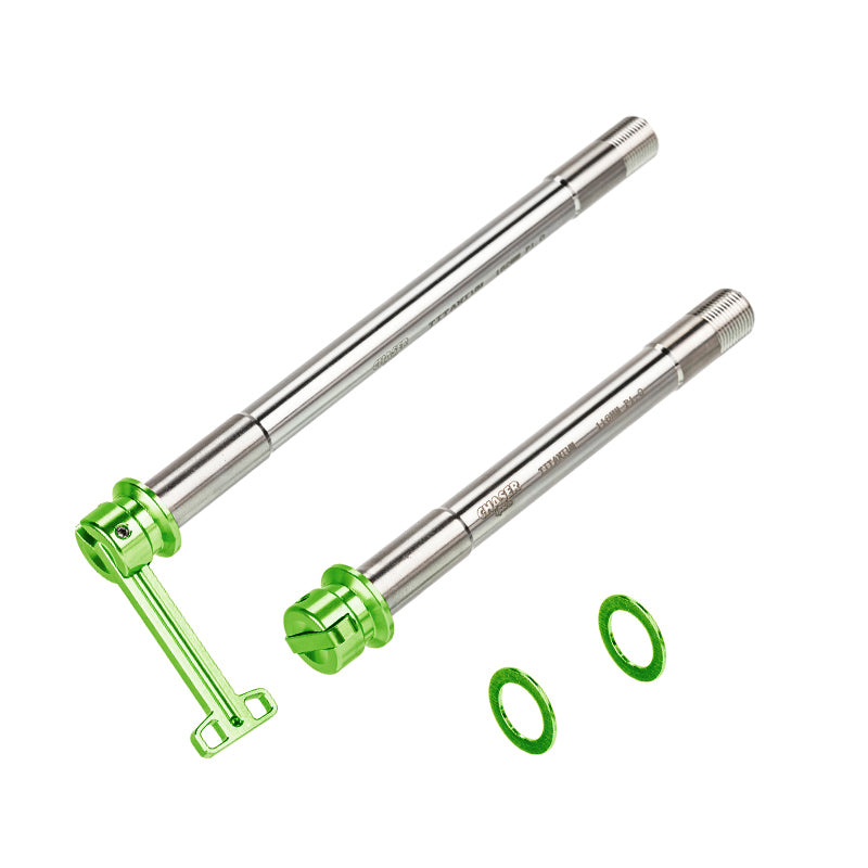 CHASER 12mm Ultralight Titanium Hidden Quick-Release Thru Axle Set for Giant / Liv Road Bikes (TCR, Propel, Defy Series)