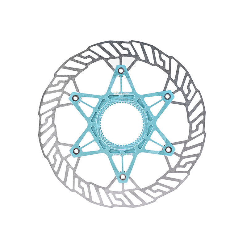 Chaser G2 Ultra-Light Center Lock Disc Brake Rotor 140/160mm | 7075 CNC + SUS420 | Titanium Rivets Upgrade