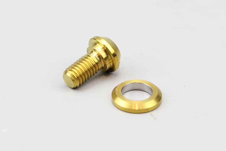 S-parts titanium alloy variable speed brake lock wire Mountain road bicycle before and after pressing wire screws