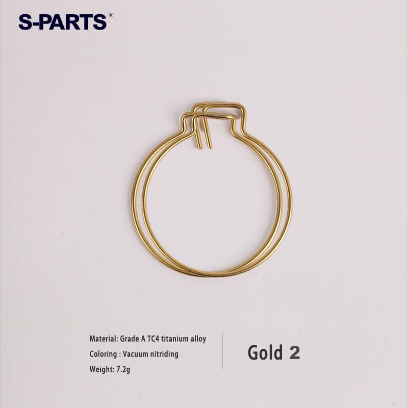 Dadi dell'asse posteriore M48 S-parts V4/V2/Molla di serraggio Street Fighter