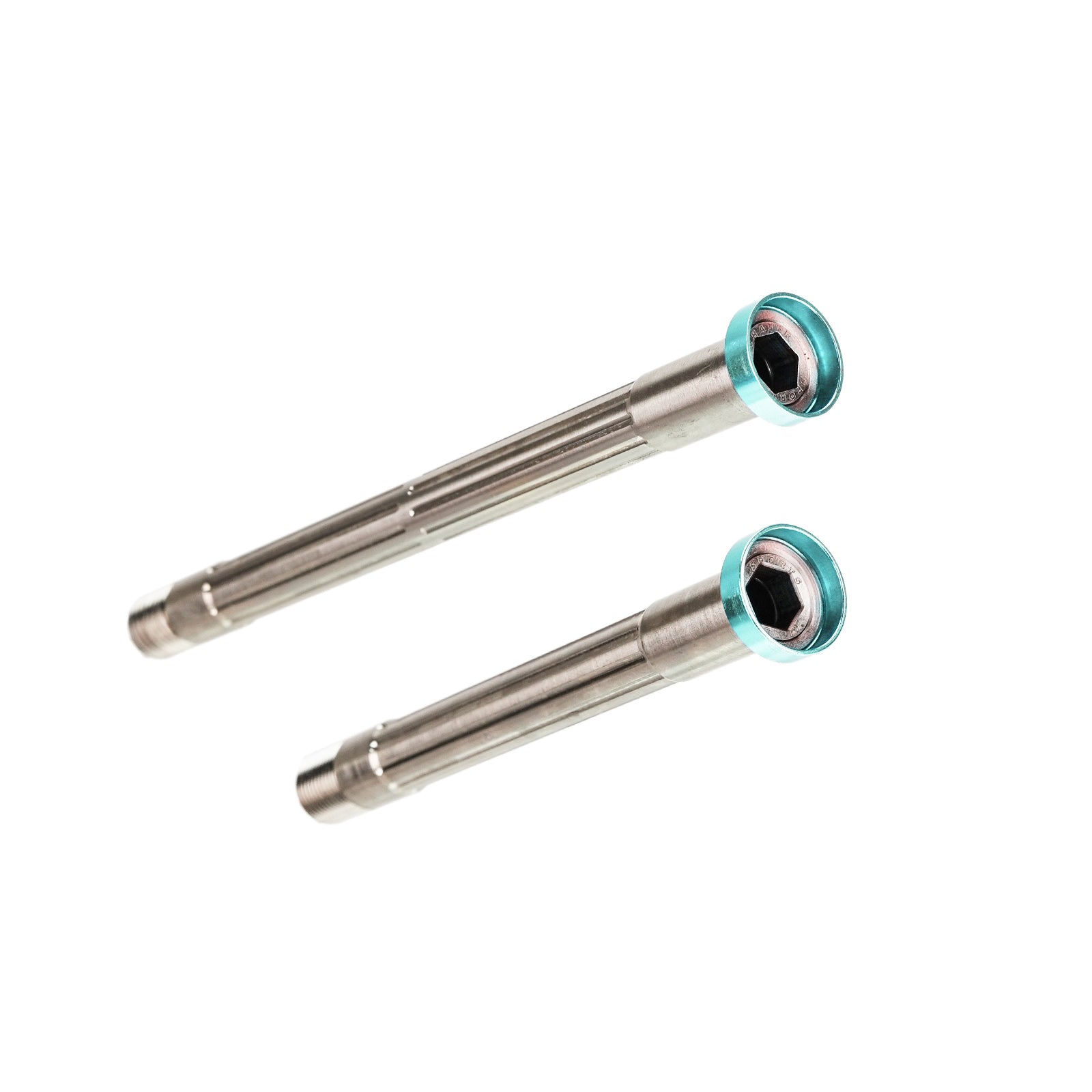 Chaser Ultralight Titanium Thru Axle Set | For SEKA Spear & Exceed Road Bikes (34g)