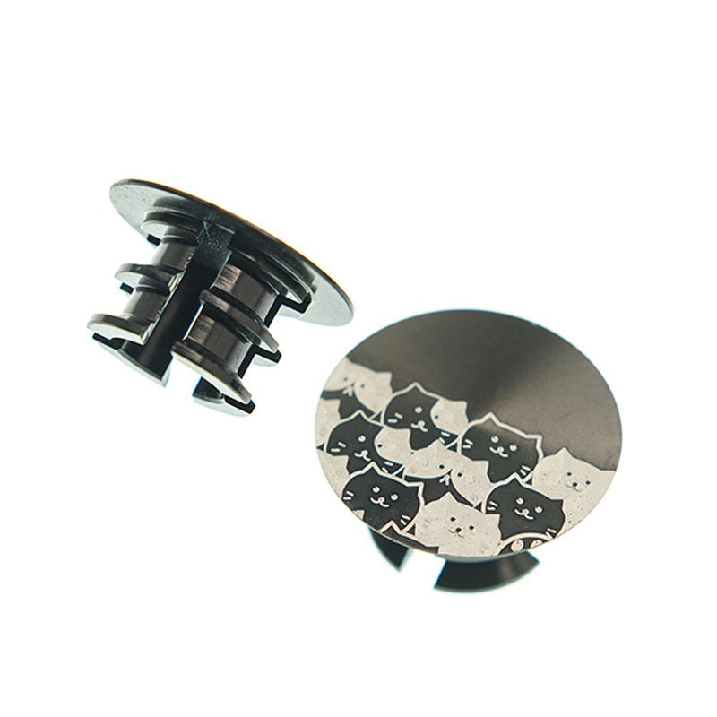 Ultra-Light CNC Aluminum Titanium Handlebar Bar End Plugs | 4.2g Road MTB Folding Bike Compatible