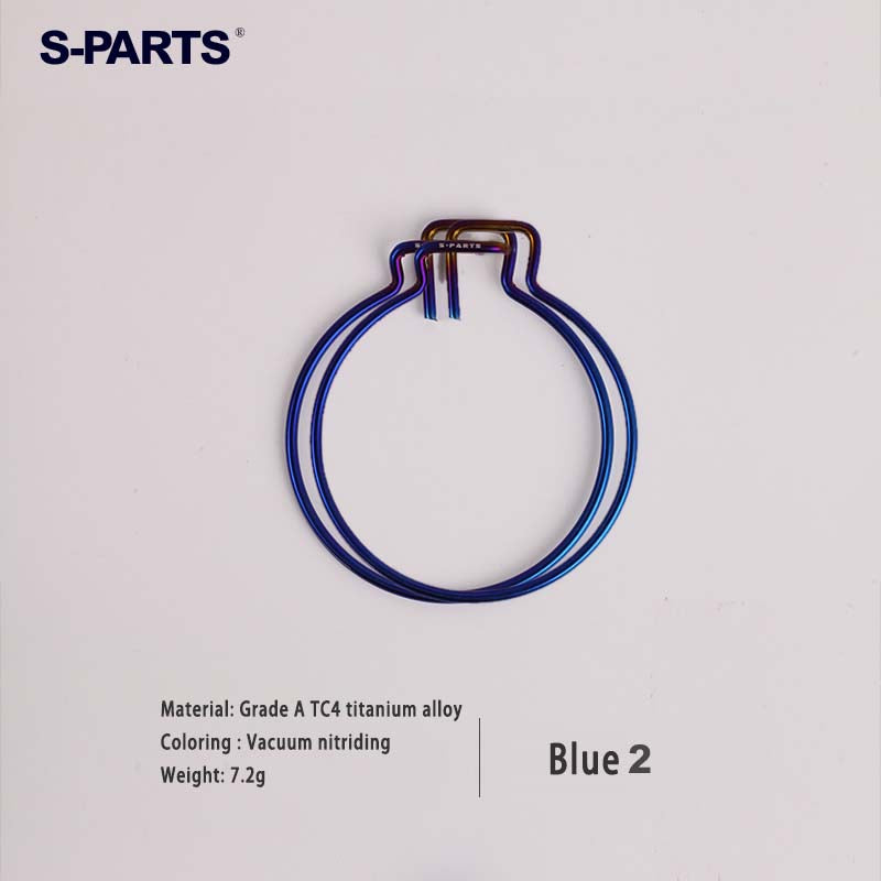 Dadi dell'asse posteriore M48 S-parts V4/V2/Molla di serraggio Street Fighter
