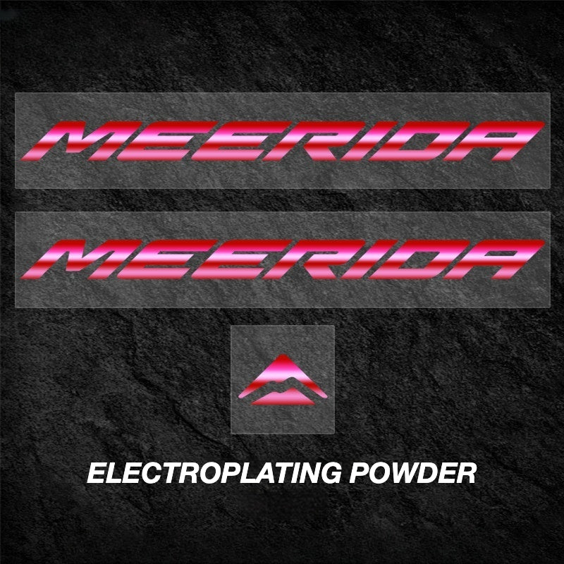 Custom OEM Logo Decals for Merida Reacto 700 Road Bike Frame | Waterproof Overlay Stickers