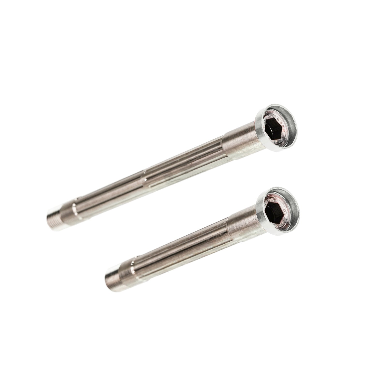 Chaser Ultralight Titanium Thru Axle Set | For SEKA Spear & Exceed Road Bikes (34g)