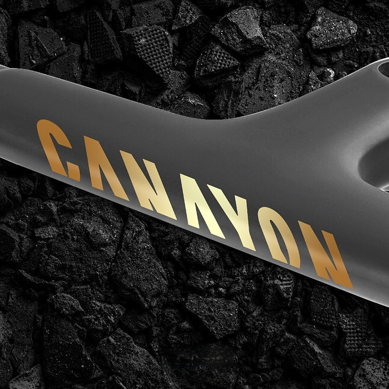Canyon AEROAD CF SLX 8 Road Bike Handlebar Logo Stickers | Waterproof Color Change Decals