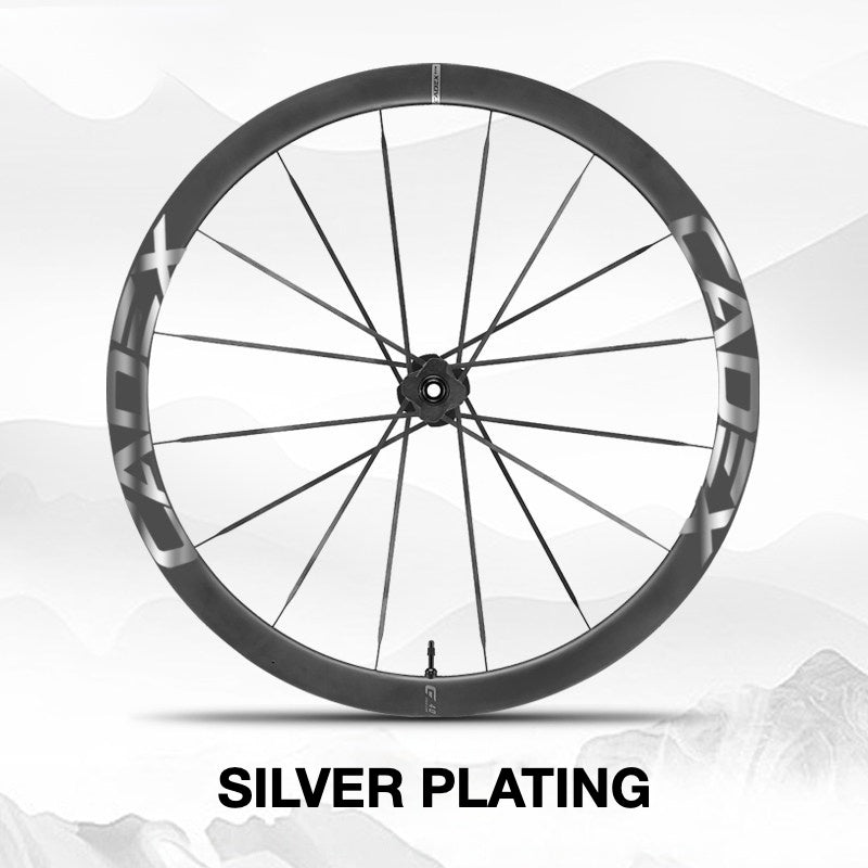 Cadex MAX 40 Wheel Decal Sticker Kit – Logo Cover & Color Customization