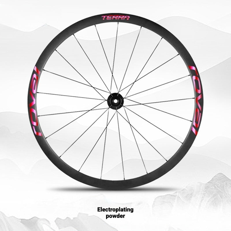 ROVAL TERRA Wheel Decal Kit | Custom Color Logo Stickers for Gravel & Road Bike Wheels