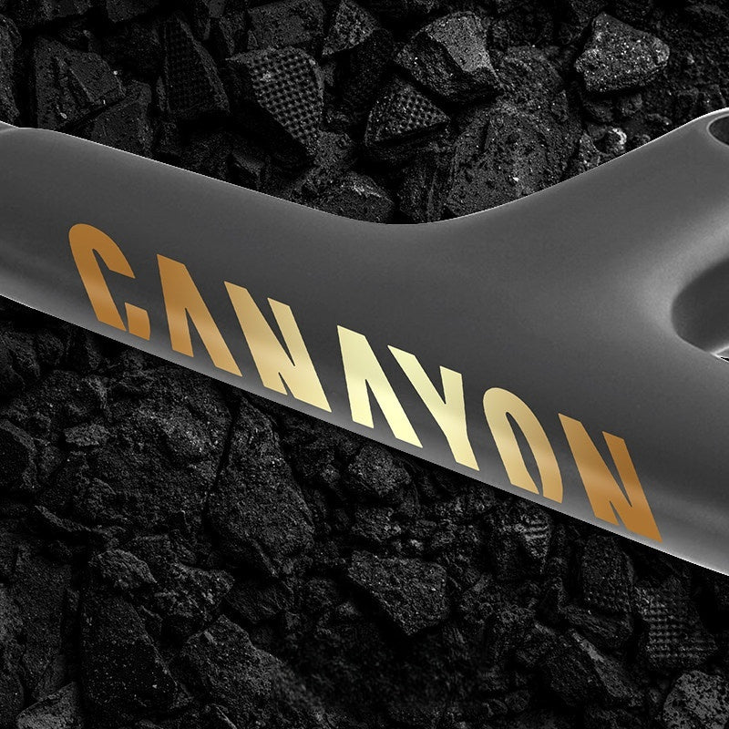 Road Bike Frame Decal Kit | Down Tube Decals ×2 + Integrated Handlebar Decal | Compatible with Canyon Aeroad CFR / CF SLX / CF SLX 8