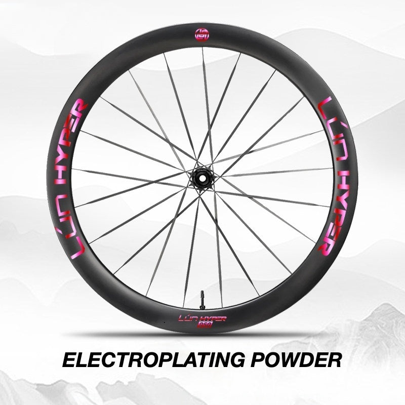 Infinity Logo Decals for Lún HYPER 5 D50 Gen 5 Wheelset | Waterproof Rim Overlay Stickers(Complete Decal Set for Two Wheels + Spare Decals Included)