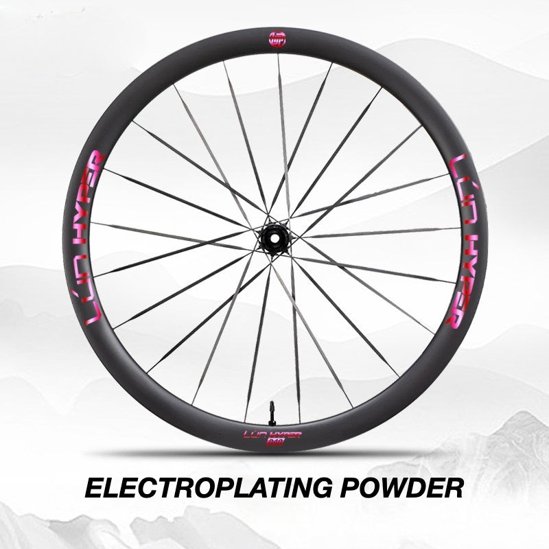 Infinity Logo Decals for Lún HYPER 5 D40 Gen 5 Wheelset | Waterproof Rim Overlay Stickers(Complete Decal Set for Two Wheels + Spare Decals Included)