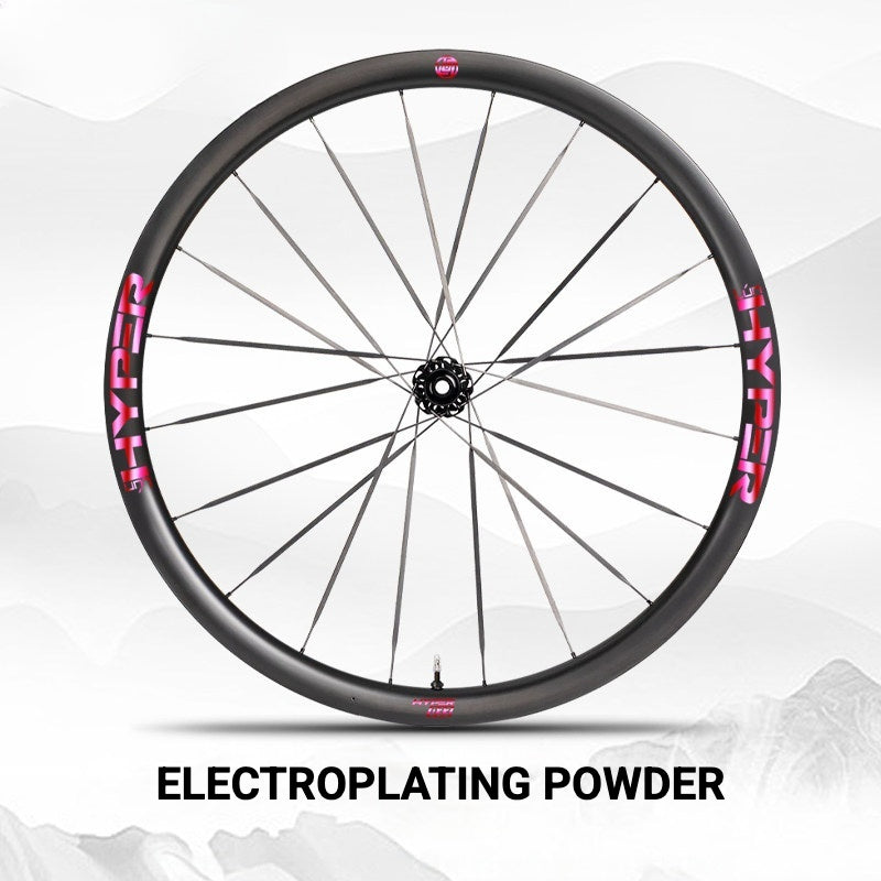 Infinity Logo Decals for Lún HYPER 3 D33 Gen 3 Wheelset | Waterproof Rim Overlay Stickers(Complete Decal Set for Two Wheels + Spare Decals Included)
