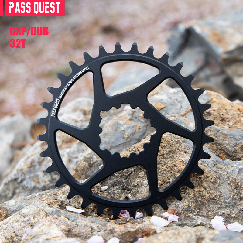 PASS QUEST Dirt Jump Single-Speed Chainring | 104BCD / SRAM 3-Bolt Direct Mount