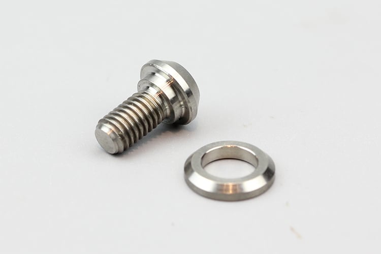 S-parts titanium alloy variable speed brake lock wire Mountain road bicycle before and after pressing wire screws