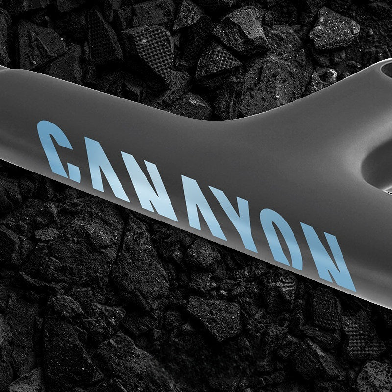 Road Bike Frame Decal Kit | Down Tube Decals ×2 + Integrated Handlebar Decal | Compatible with Canyon Aeroad CFR / CF SLX / CF SLX 8