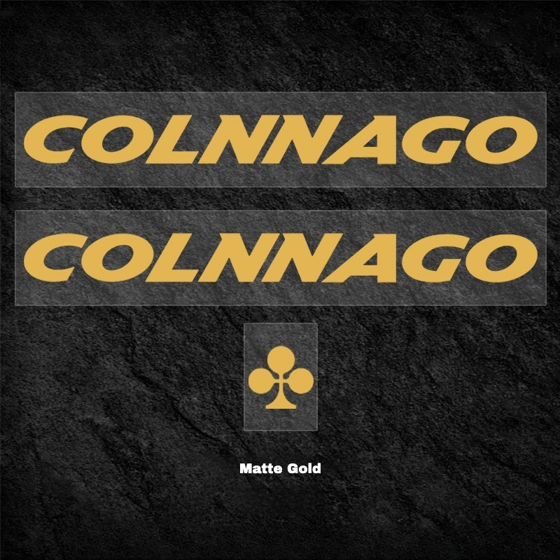 Colnago Y1RS Down Tube Logo Color Decal|Waterproof & UV Resistant|Custom Options Available