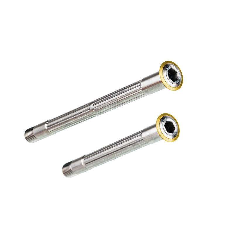Chaser Ultra-Light Titanium Thru Axle Set – Pinarello DOGMA F-Series Compatible – 34g / Pair