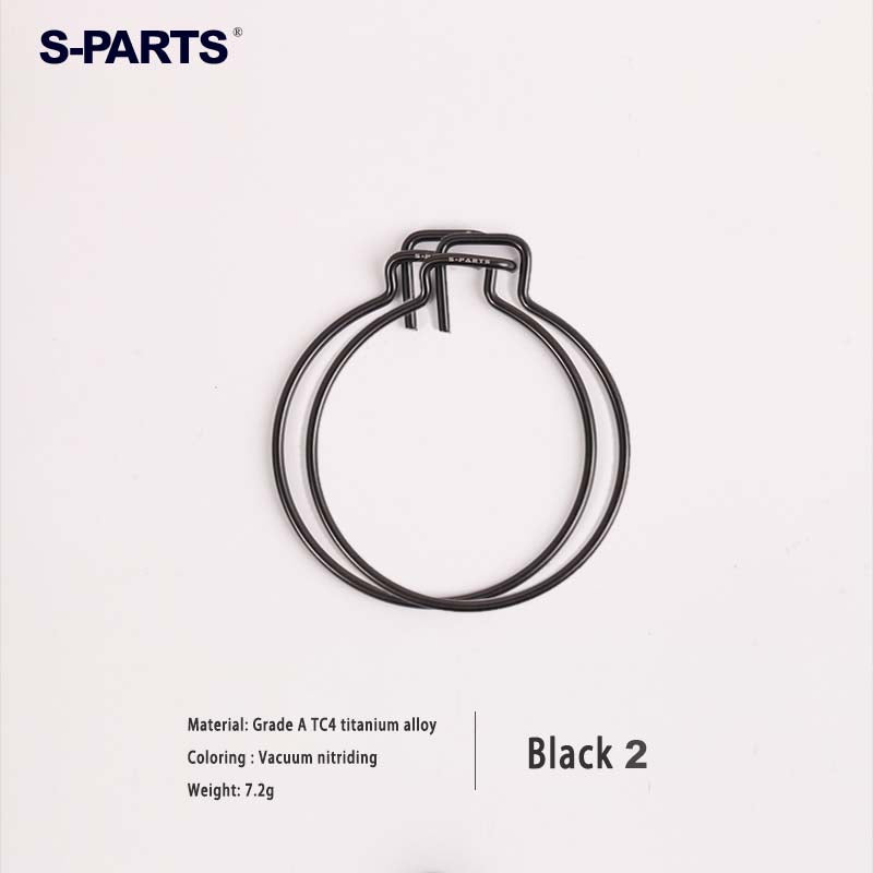 Dadi dell'asse posteriore M48 S-parts V4/V2/Molla di serraggio Street Fighter
