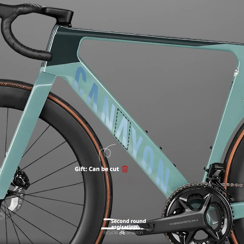 Canyon Aeroad CF SLX 8 Logo Color Change Decal Kit | Waterproof Removable Stickers | 19 Custom Colors