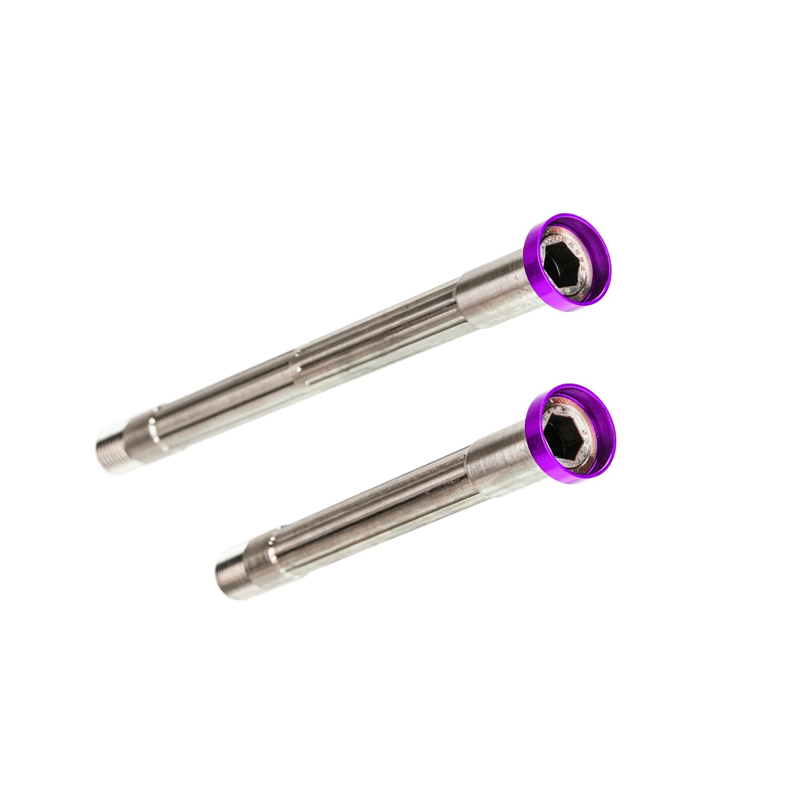 Chaser Ultralight Titanium Thru Axle Set | For SEKA Spear & Exceed Road Bikes (34g)