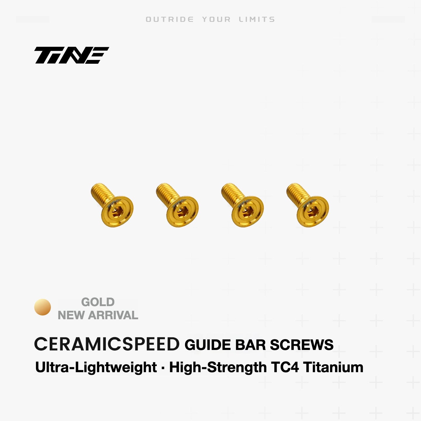 TiNE Titanium Guide Pulley Screws – CERAMICSPEED OSPW Compatible