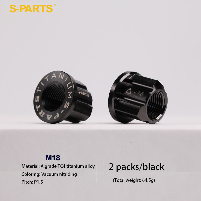 S-parts A3 series M16/18/20 titanium alloy rotor motor nuts electric motorcycle