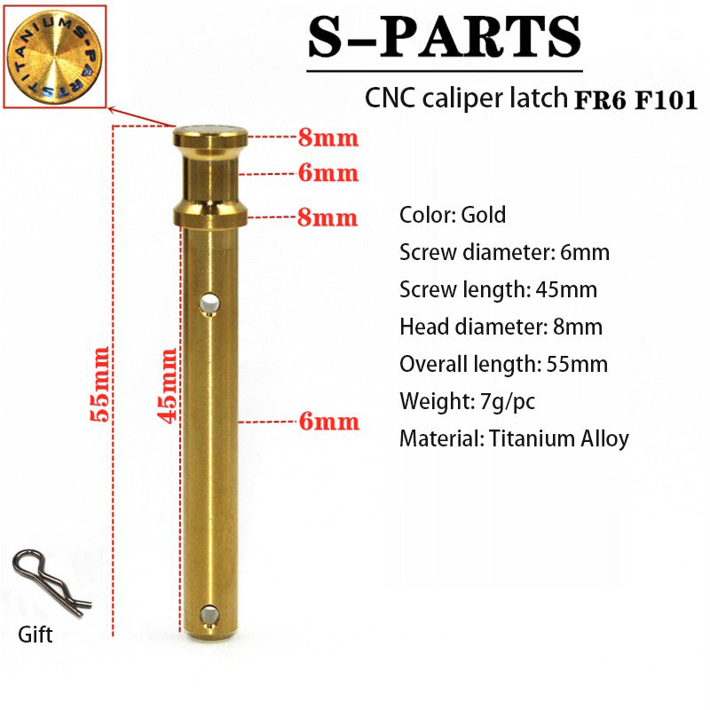 S-parts brebo 901 fermo pinza FR6 F101 in lega di titanio grande fermo granchio Stan