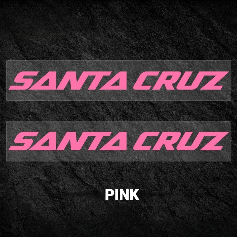 SANTA CRUZ 5010 Frame Logo Decal Kit | Custom Color Change Trail MTB Sticker
