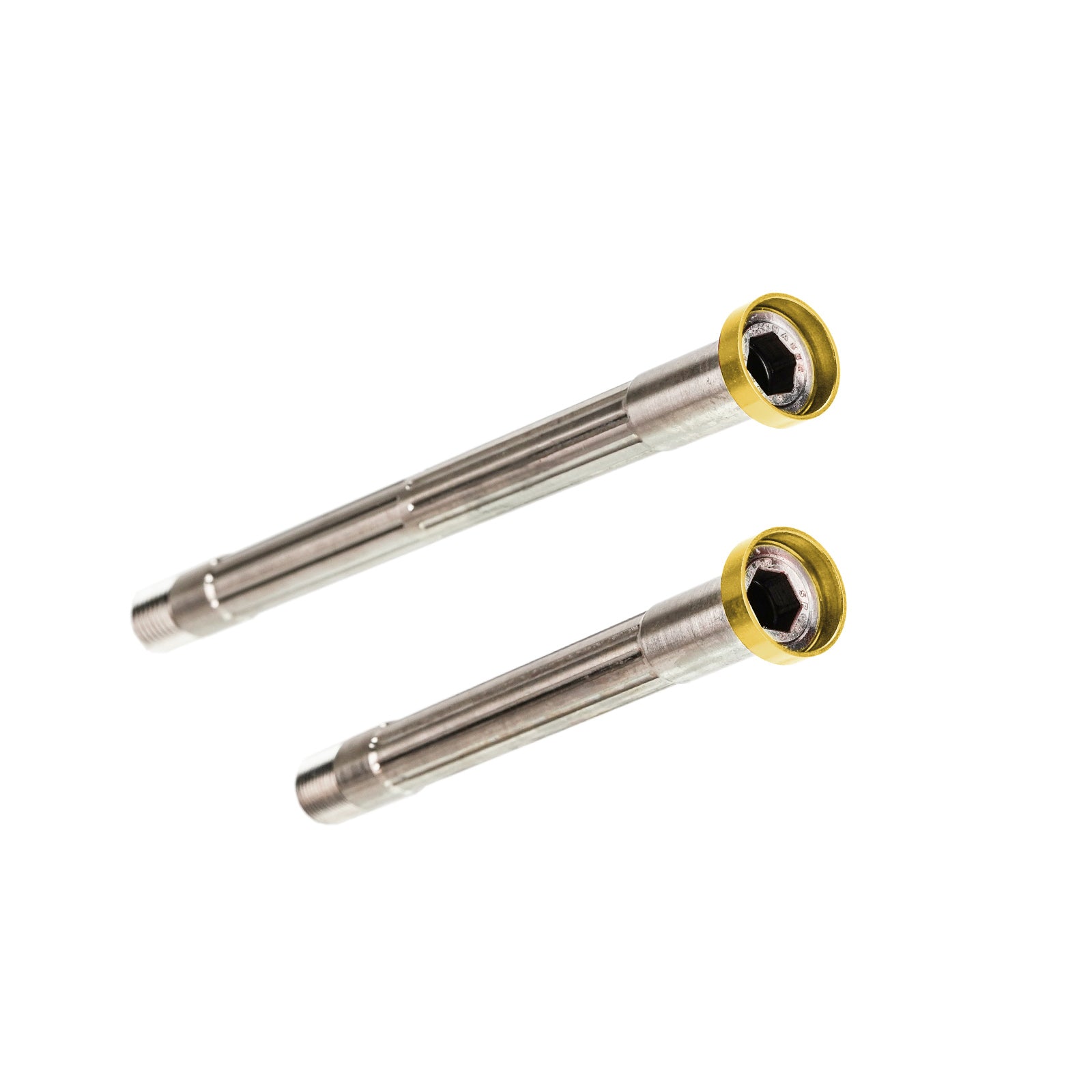 Chaser Ultralight Titanium Thru Axle Set | For SEKA Spear & Exceed Road Bikes (34g)