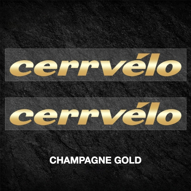 Custom OEM Logo Decals for 2026 Cervélo S5 Road Bike Frame | Waterproof Overlay Stickers