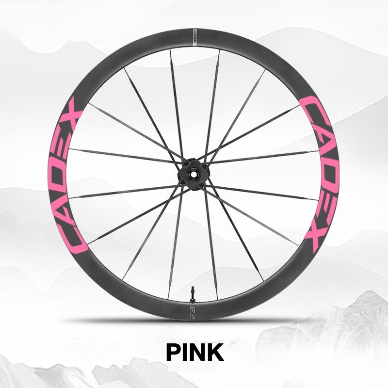 Cadex MAX 40 Wheel Decal Sticker Kit – Logo Cover & Color Customization