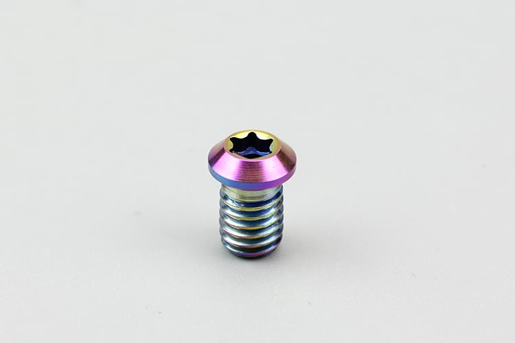 S-parts titanium alloy variable speed brake lock wire Mountain road bicycle before and after pressing wire screws