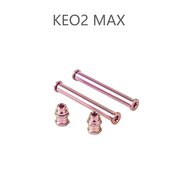 LOOK KEO2 MAX and BLADE Lightweight Upgrade Kit - Titanium Performance Pedal Solution