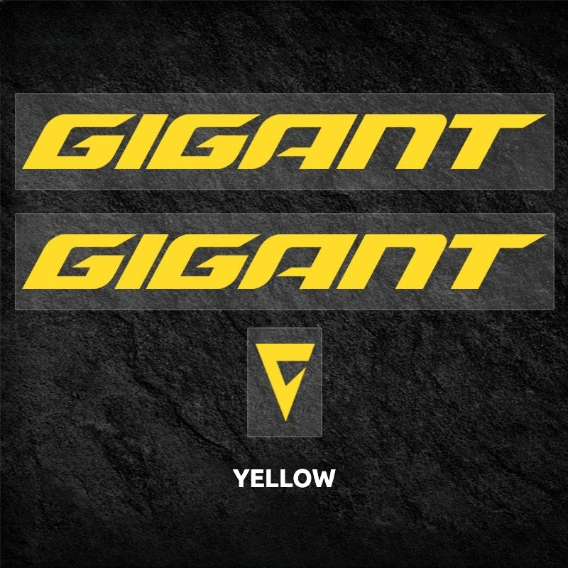 2025 Giant TCR Advanced Gen 10 Frame Logo Decals | Custom Waterproof OEM Overlay Stickers
