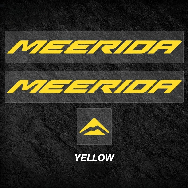Custom OEM Logo Decals for Merida Reacto 700 Road Bike Frame | Waterproof Overlay Stickers