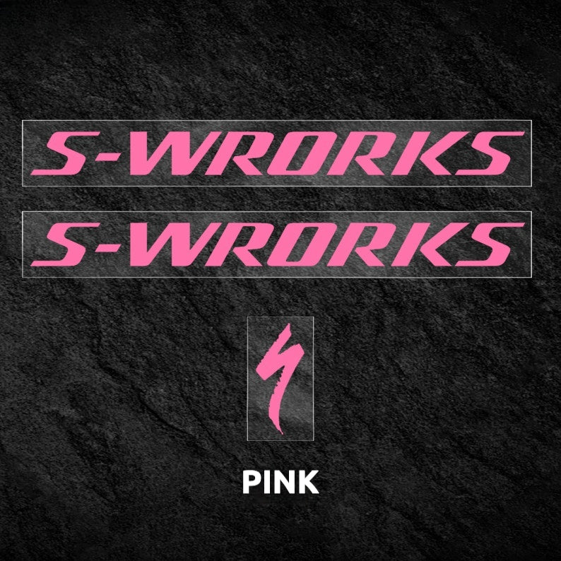 S-Works Evade 3 Helmet Decal Sticker Kit for Specialized Road Bike Helmet Logo Color Change