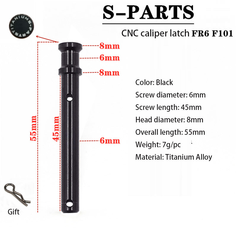 S-parts brebo 901 fermo pinza FR6 F101 in lega di titanio grande fermo granchio Stan
