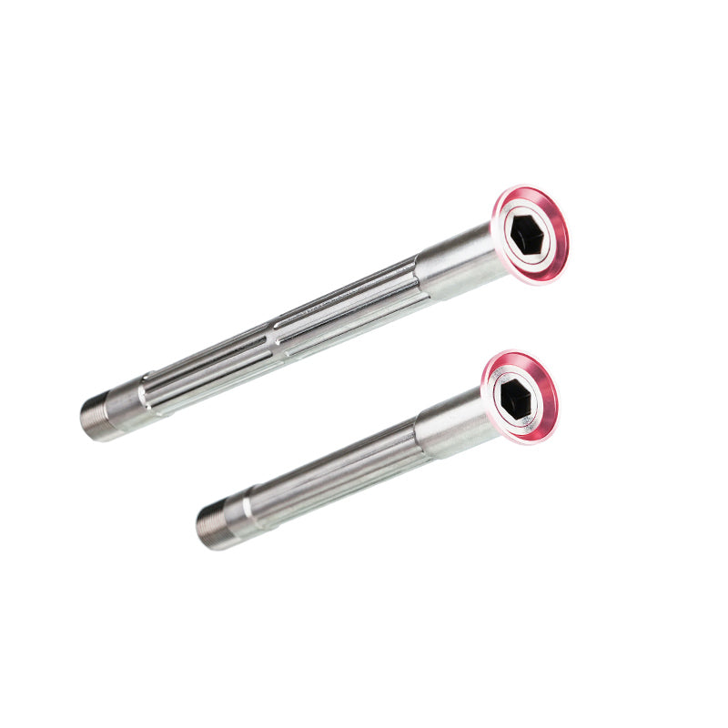 Chaser Ultralight Titanium Thru Axle Set | For SEKA Spear & Exceed Road Bikes (34g)