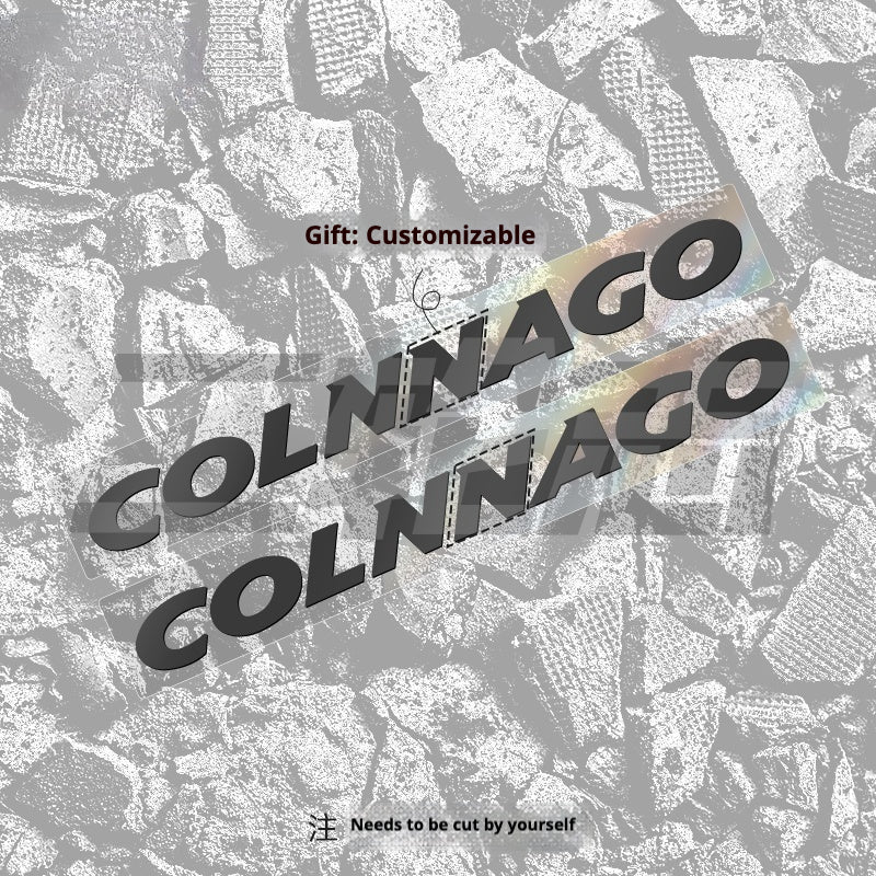 Colnago V4RS Road Bike Frame Logo Decal – Down Tube Color Change Sticker