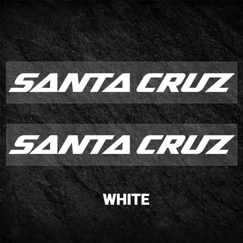 SANTA CRUZ 5010 Frame Logo Decal Kit | Custom Color Change Trail MTB Sticker