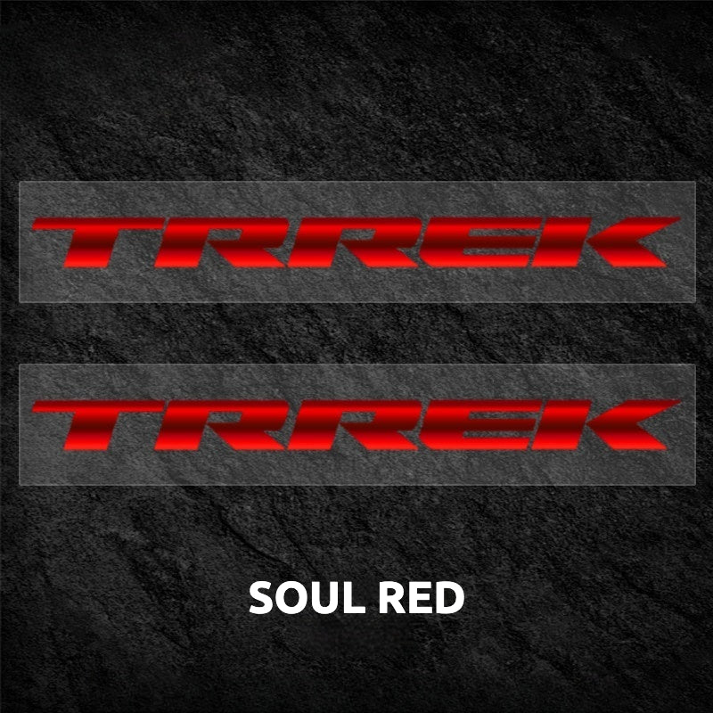 Compatible with TREK DOMANE AL2 Road Bike Frame OEM Logo Cover Color Change Waterproof Decal Sticker
